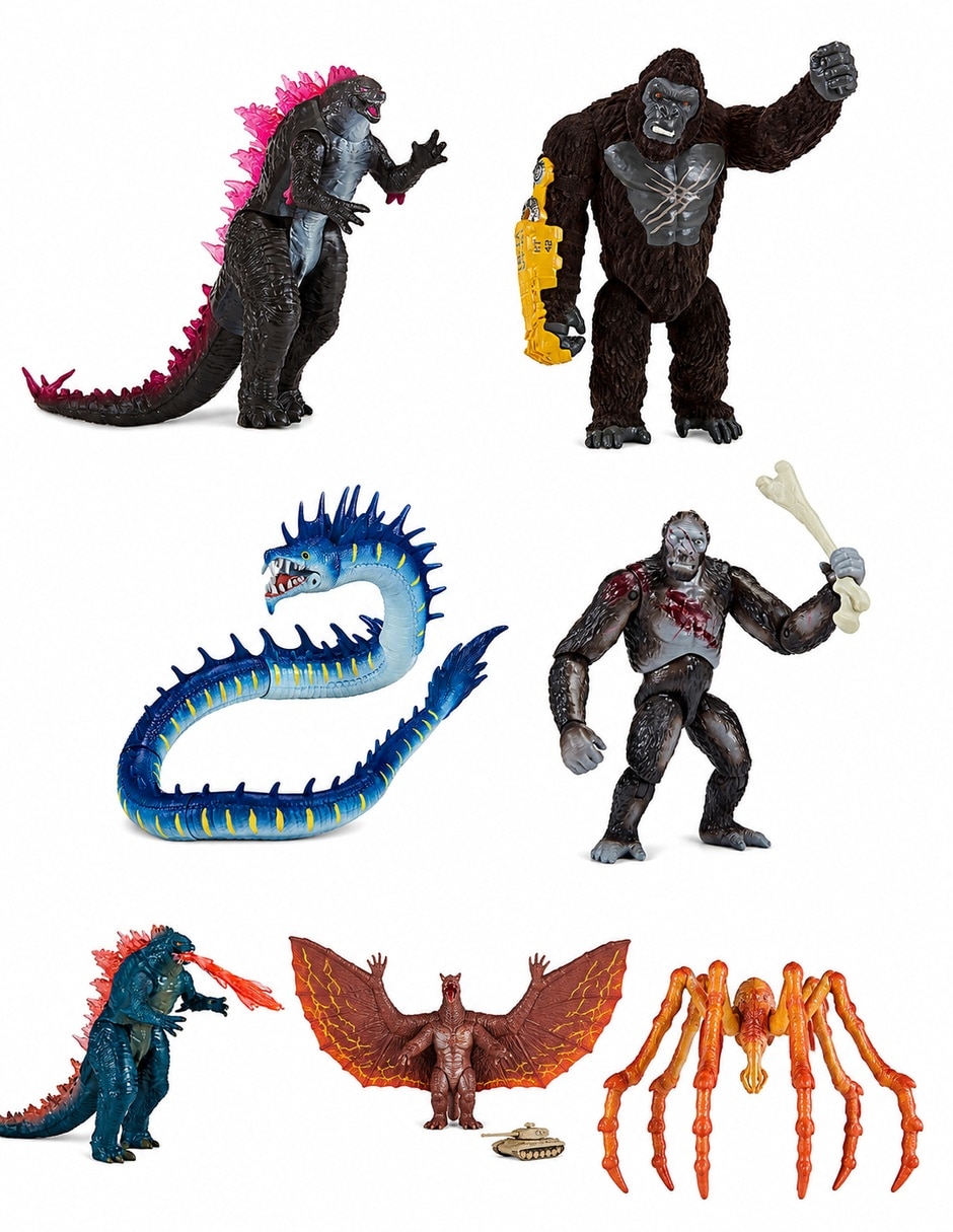 Figura de acción caja sorpresa Godzilla vs Kong the new empire
