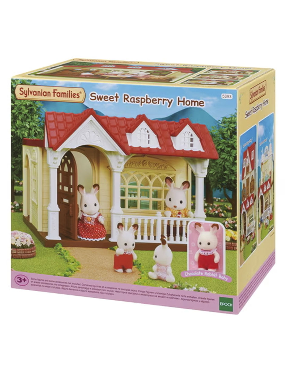 Casa de muñecas Sylvanian Families Dulce casita de las frambuesas