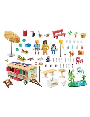 Playmobil Café Tren Con Huerto 71441 Country