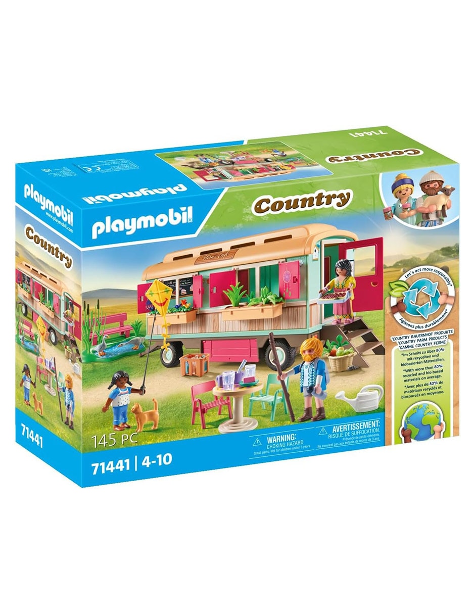 Playmobil Café Tren Con Huerto 71441 Country 4