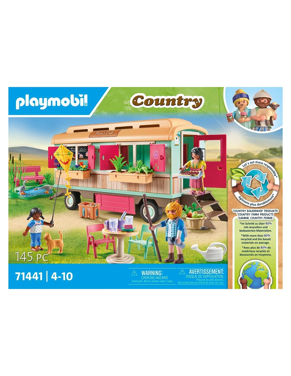 Playmobil Café Tren Con Huerto 71441 Country 5