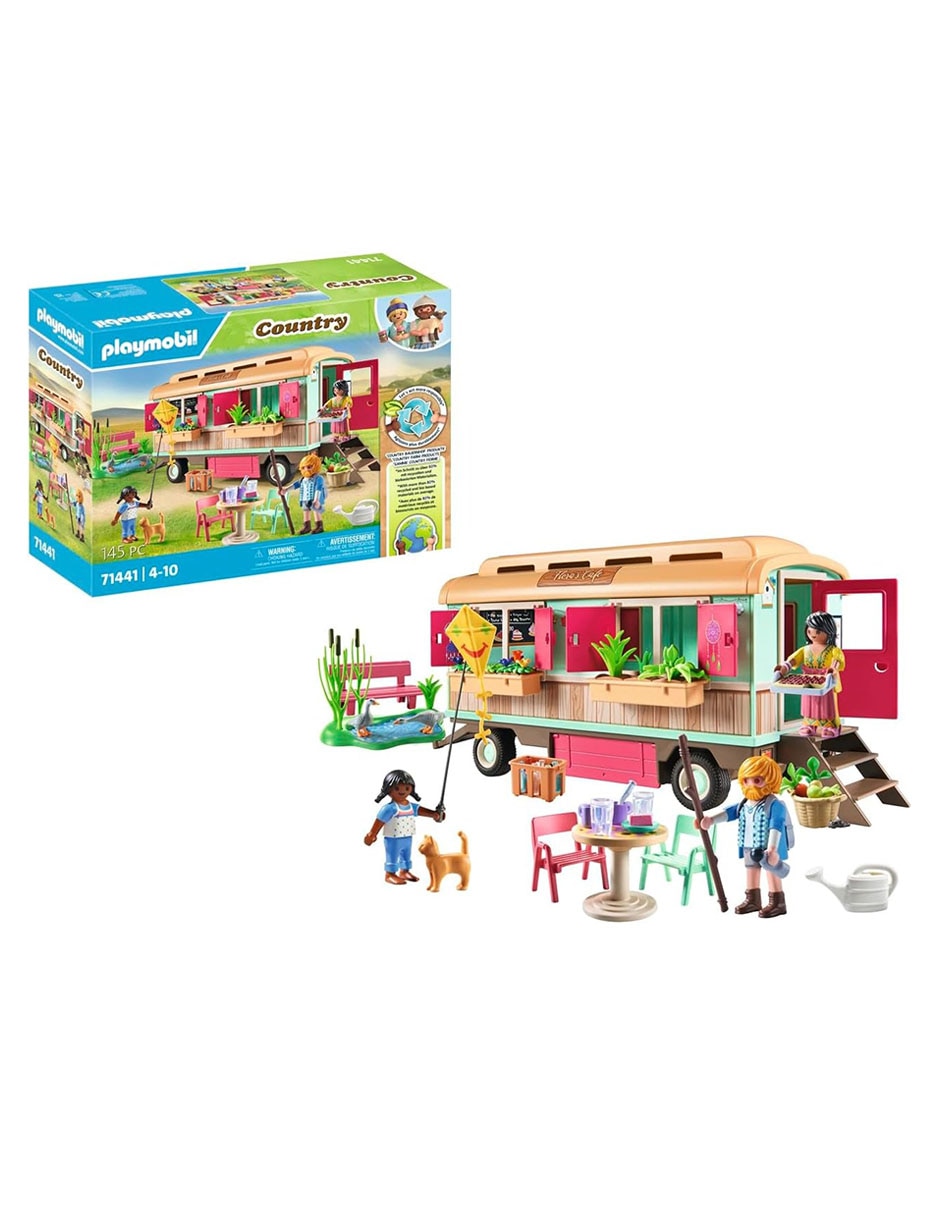 Playmobil Café Tren Con Huerto 71441 Country 6