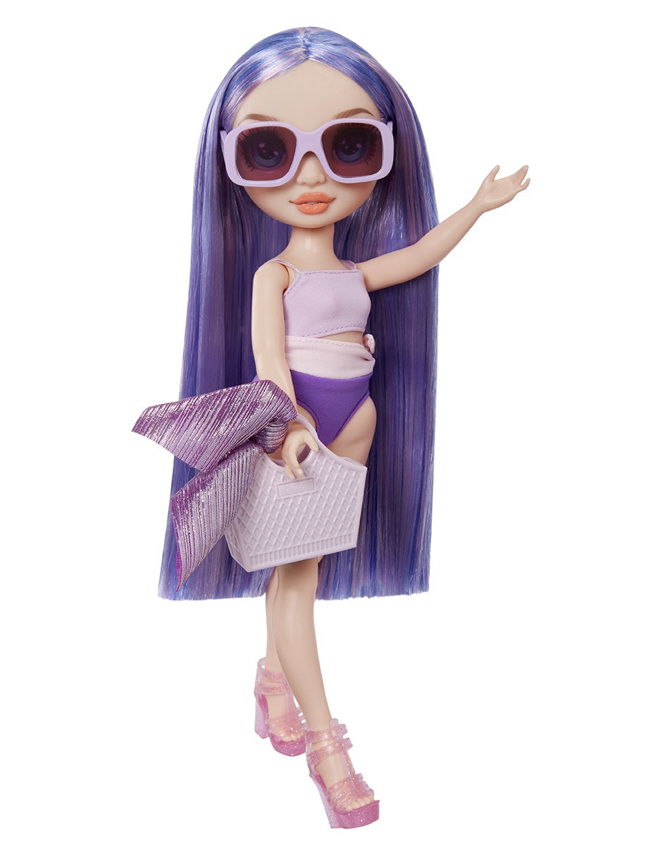 Muñeca fashion rainbow swim & style 3
