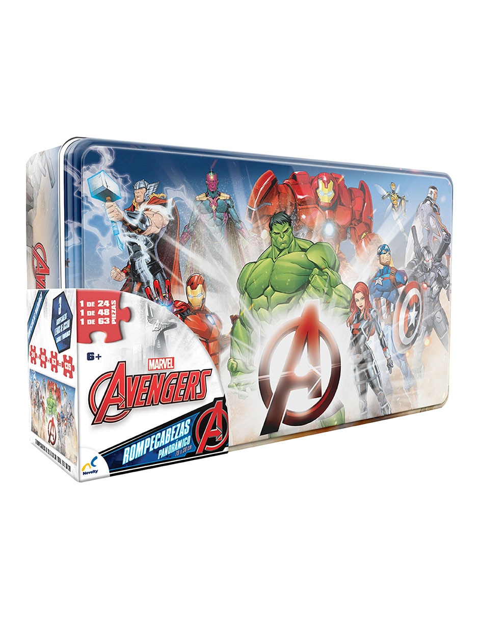 Rompecabezas Marvel Avengers 4 en 1 135 piezas 7