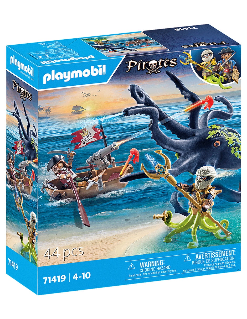 Playmobil Battle With The Giant Octopus 71419 Pirates 5