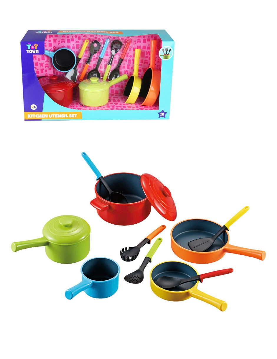 Kitchen utensil set juego de rol para niños