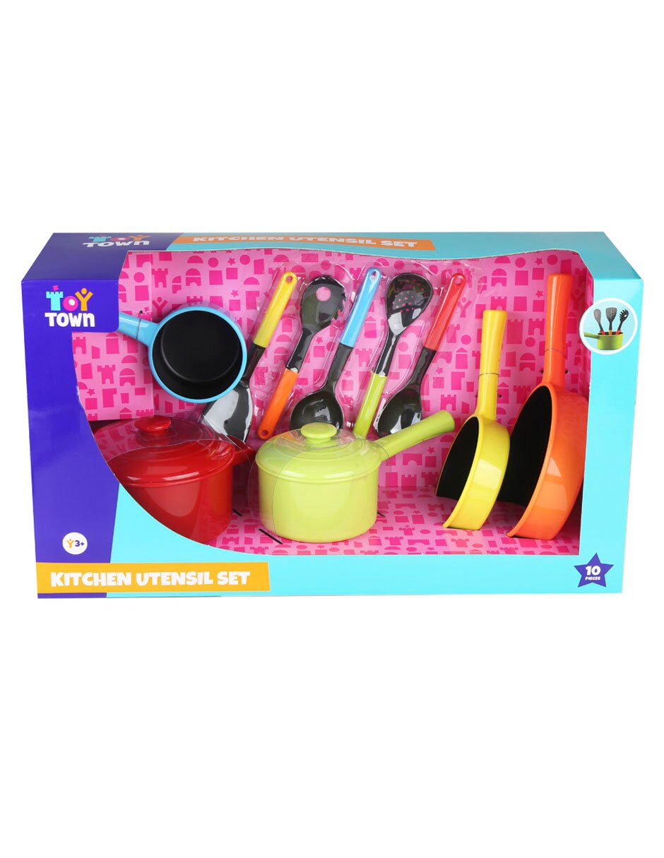 Kitchen utensil set juego de rol para niños