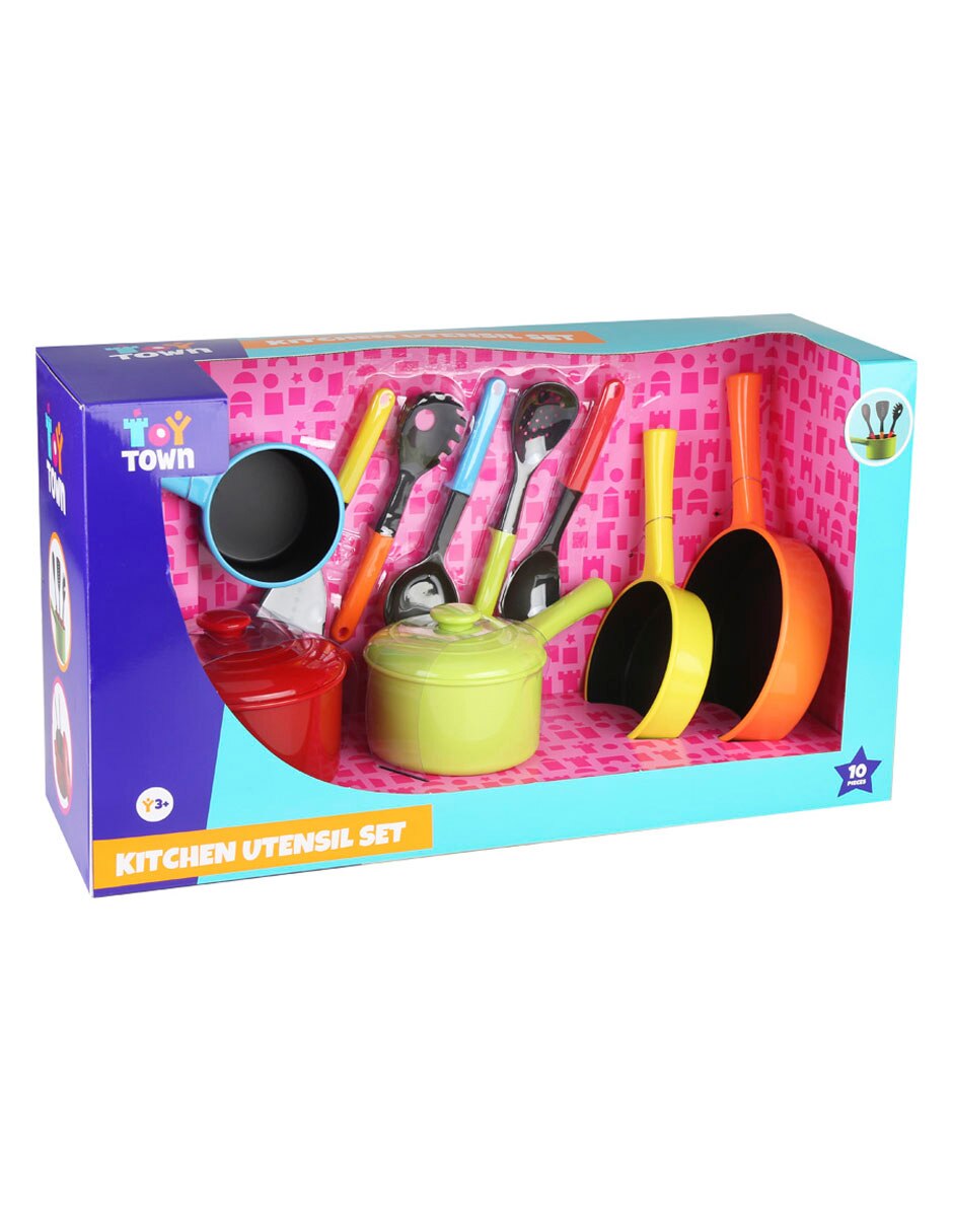 Kitchen utensil set juego de rol para niños