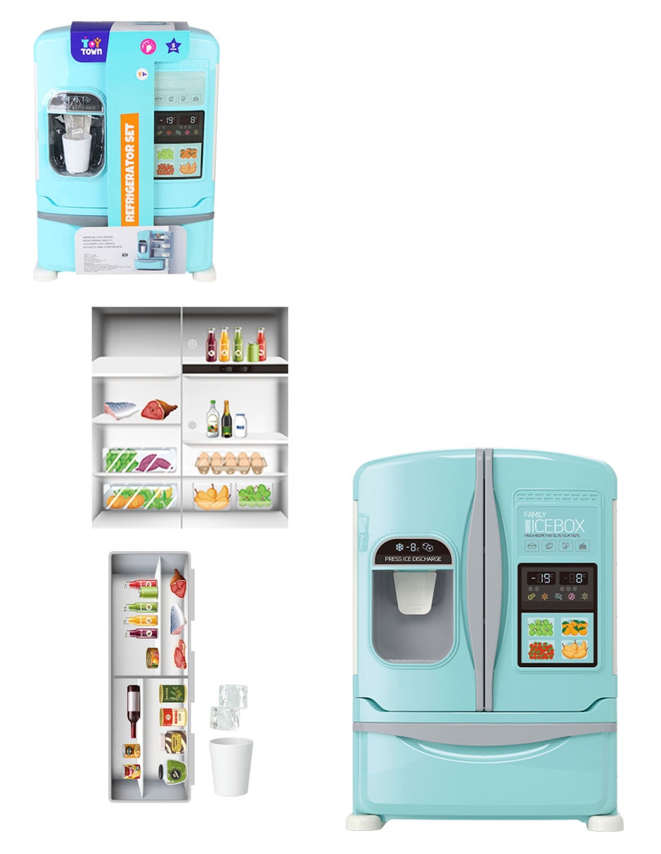 Refrigerator set juego de rol para niños
