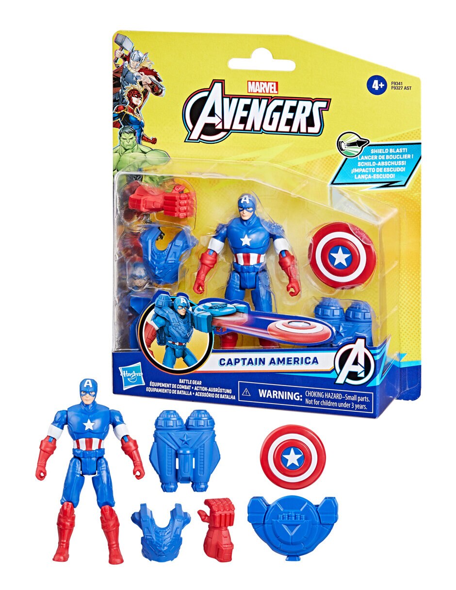 Figura de acción Marvel: Avengers Capitán América 4