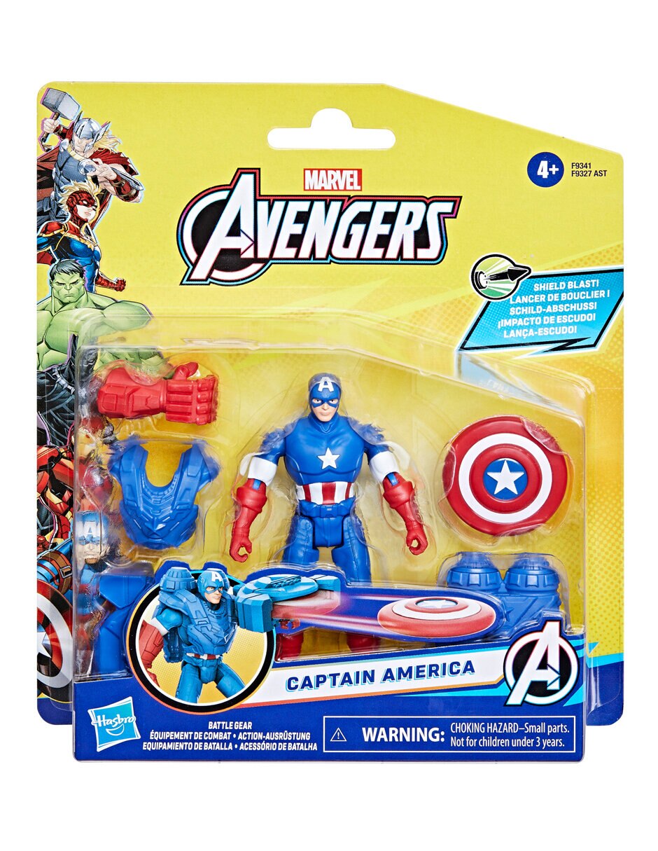 Figura de acción Marvel: Avengers Capitán América 6