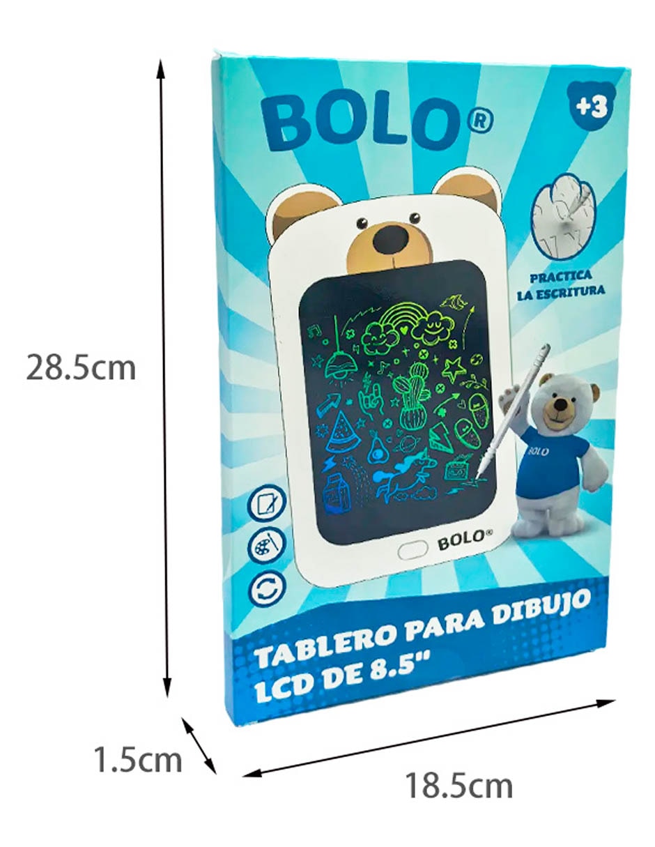 Pizarrón magico LCD tablero para dibujo lcd de 8.5 pulgadas 6