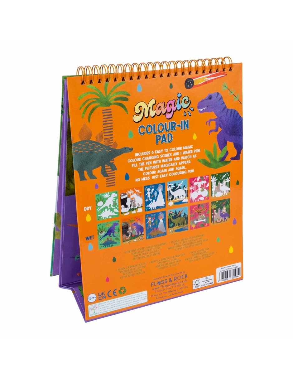 Libreta Mágica Reutilizable Pinta con Agua, Dinosaurios Libreta Mágica Reutilizable Pinta con Agua, Dinosaurios