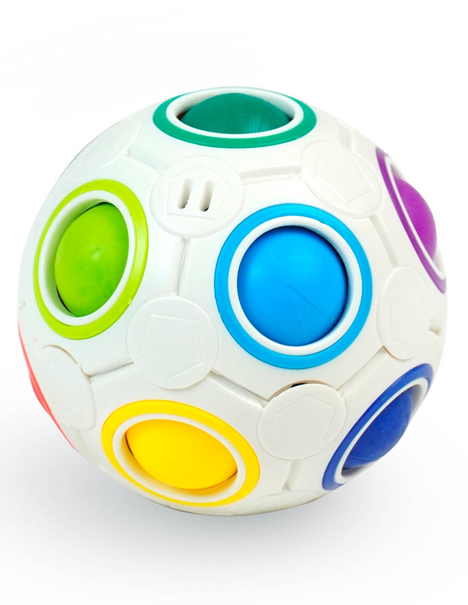 Rainbow Ball Cube juego de destreza unisex Rainbow Ball Cube juego de destreza unisex