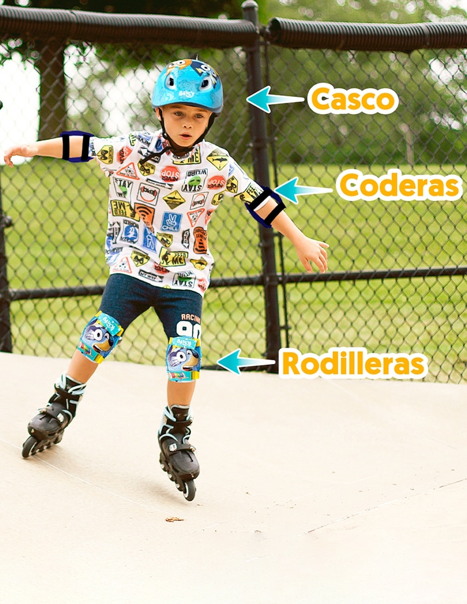 Set de protectores Flying Wheel de ciclismo infantil