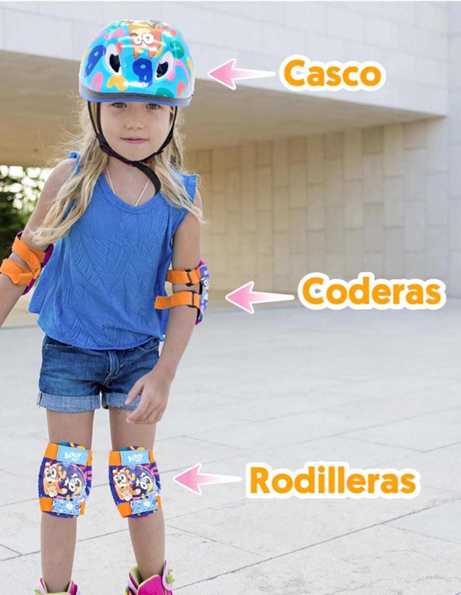 Set de protectores Flying Wheel de ciclismo infantil