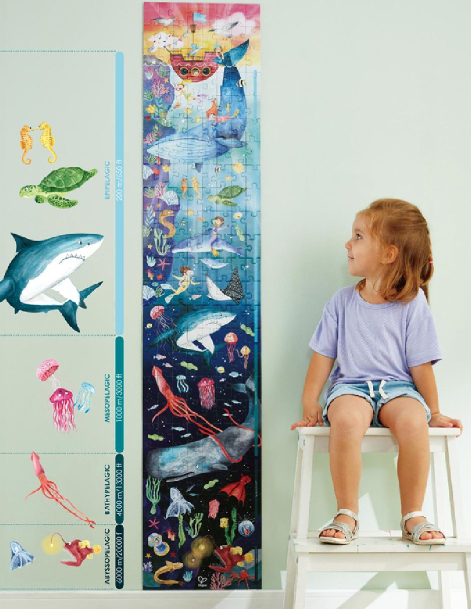 Rompecabezas ocean life 210 piezas 4