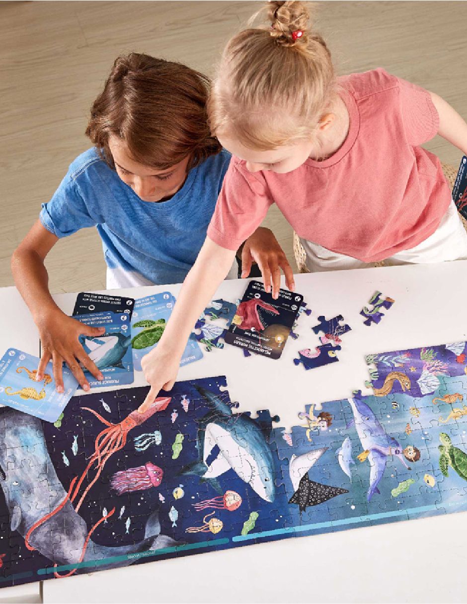 Rompecabezas ocean life 210 piezas