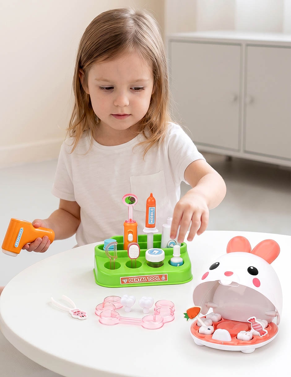Rabbit Dental Set juego interactivo unisex 5