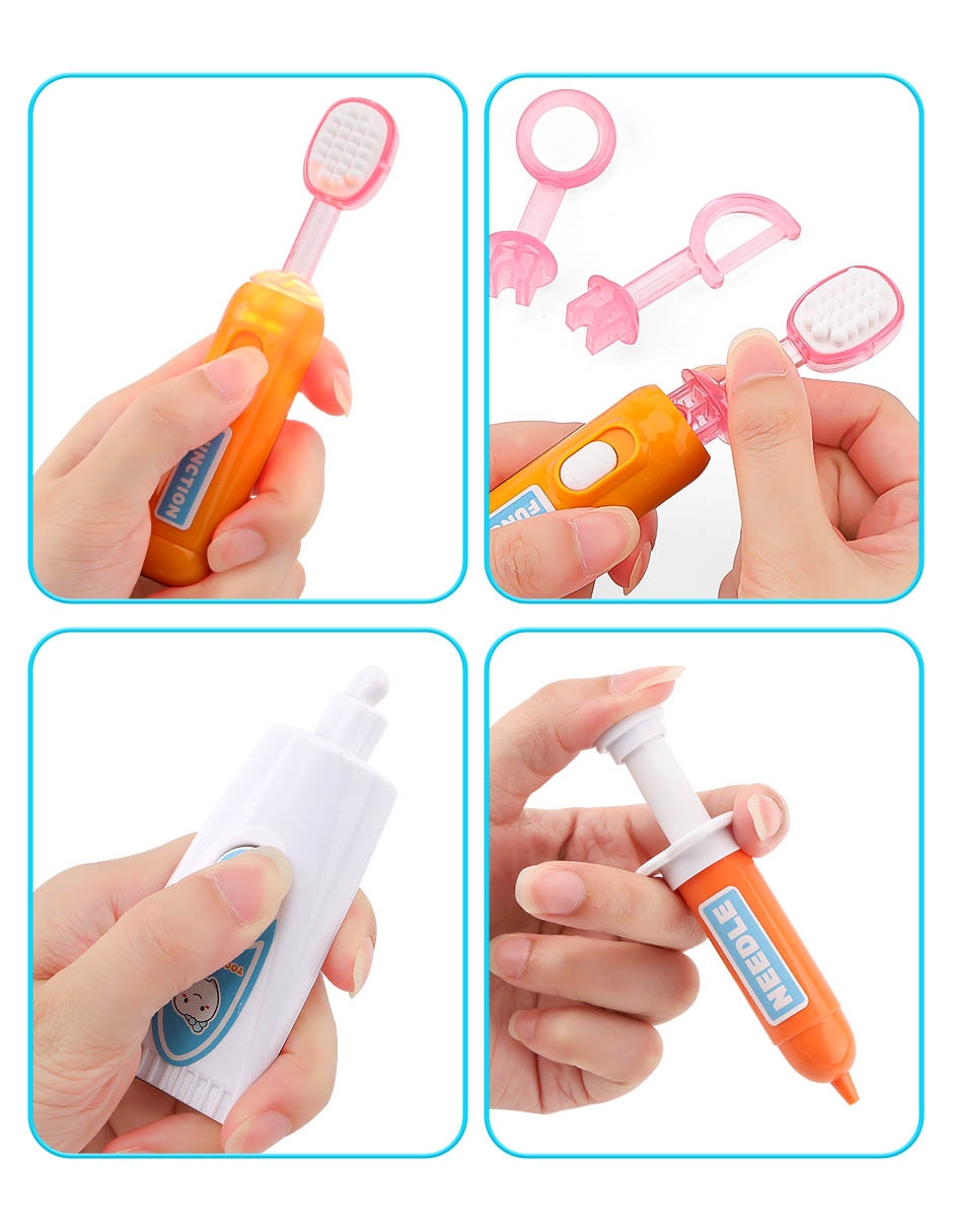 Rabbit Dental Set juego interactivo unisex 10