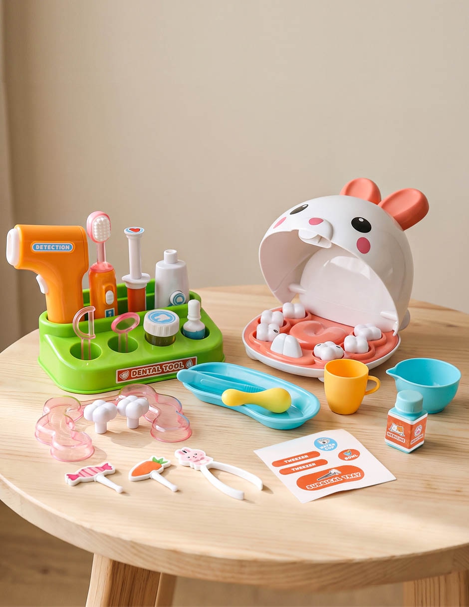 Rabbit Dental Set juego interactivo unisex 9