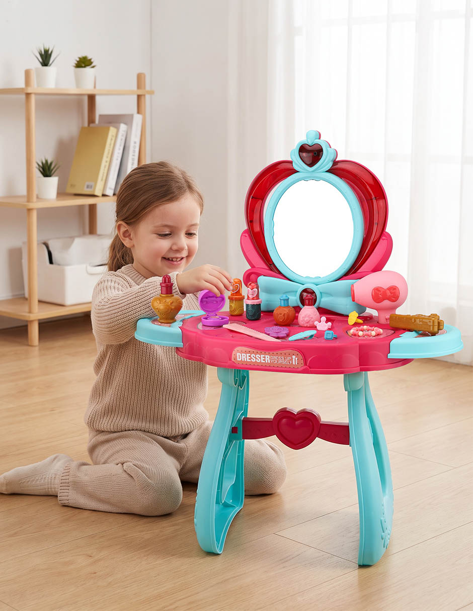 Juguete cosméticos luxury dressing table 7