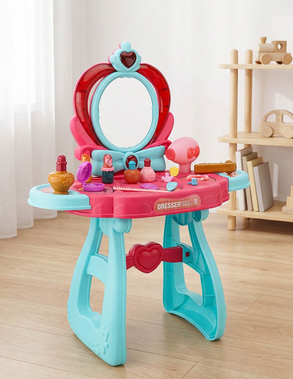 Juguete cosméticos luxury dressing table 4