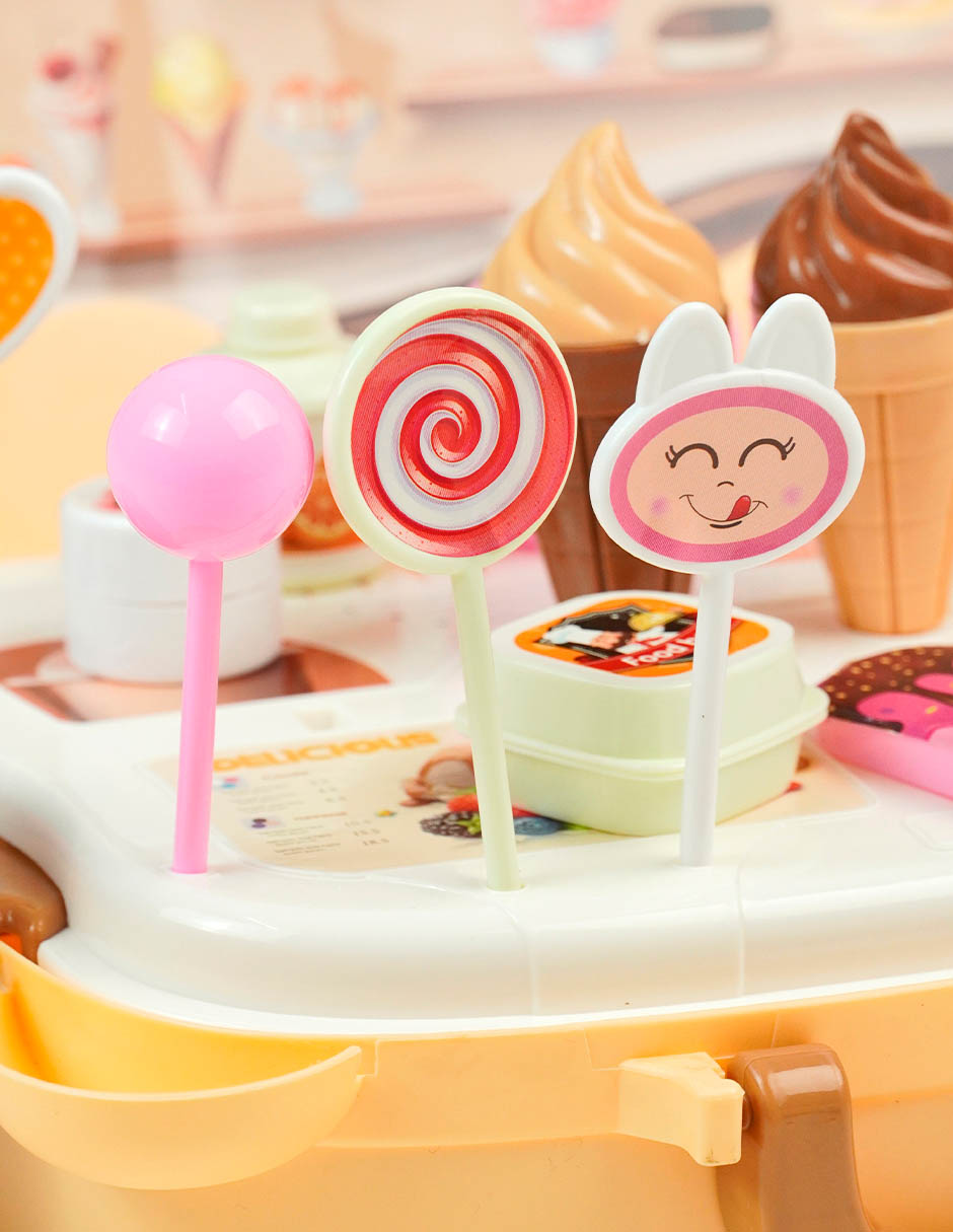 Ice Cream Play Set juego de rol para niños 4