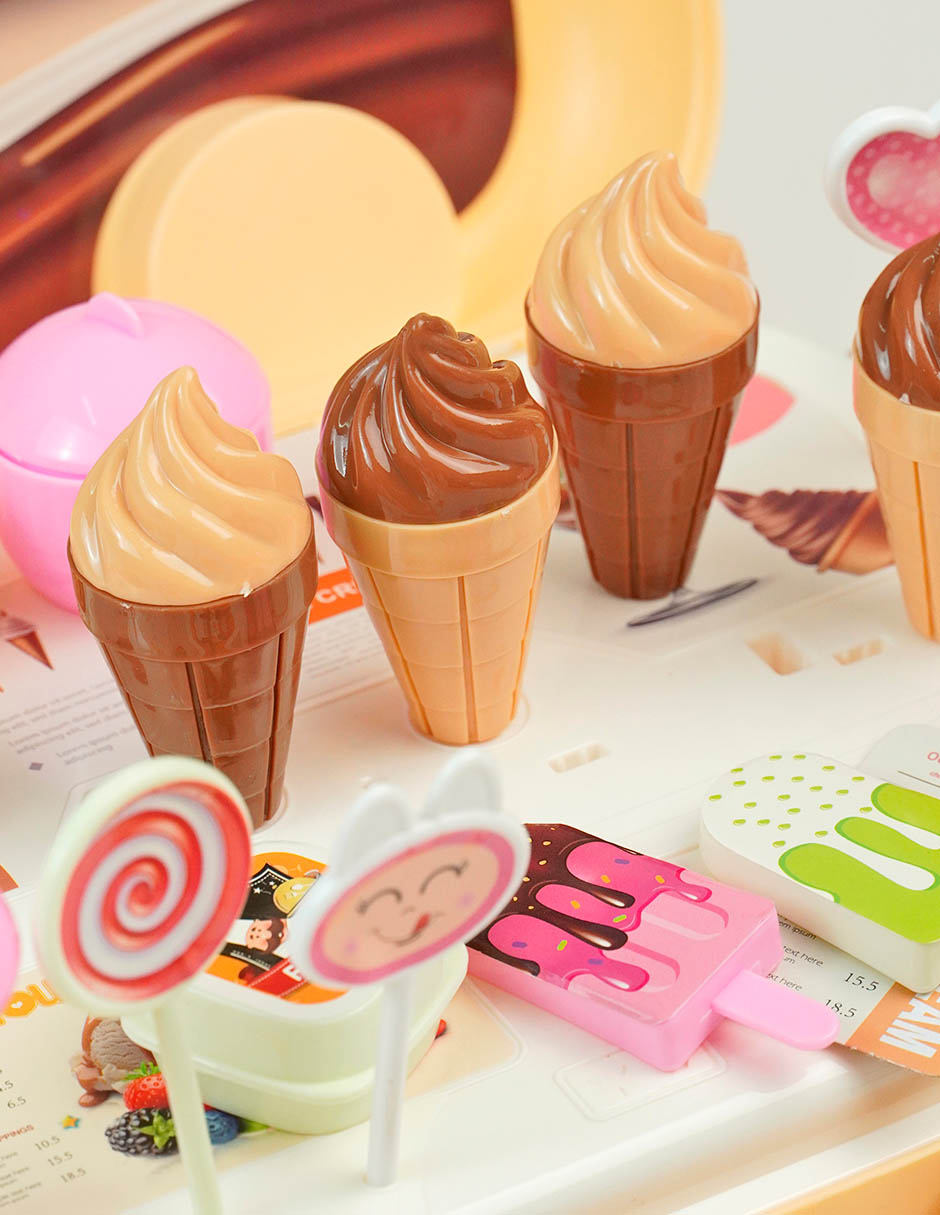 Ice Cream Play Set juego de rol para niños 3