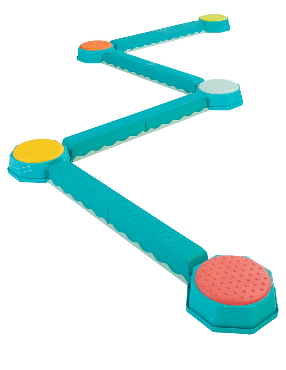 Balance & Build Set Sensory Balance Beam Battat juego didáctico infantil unisex