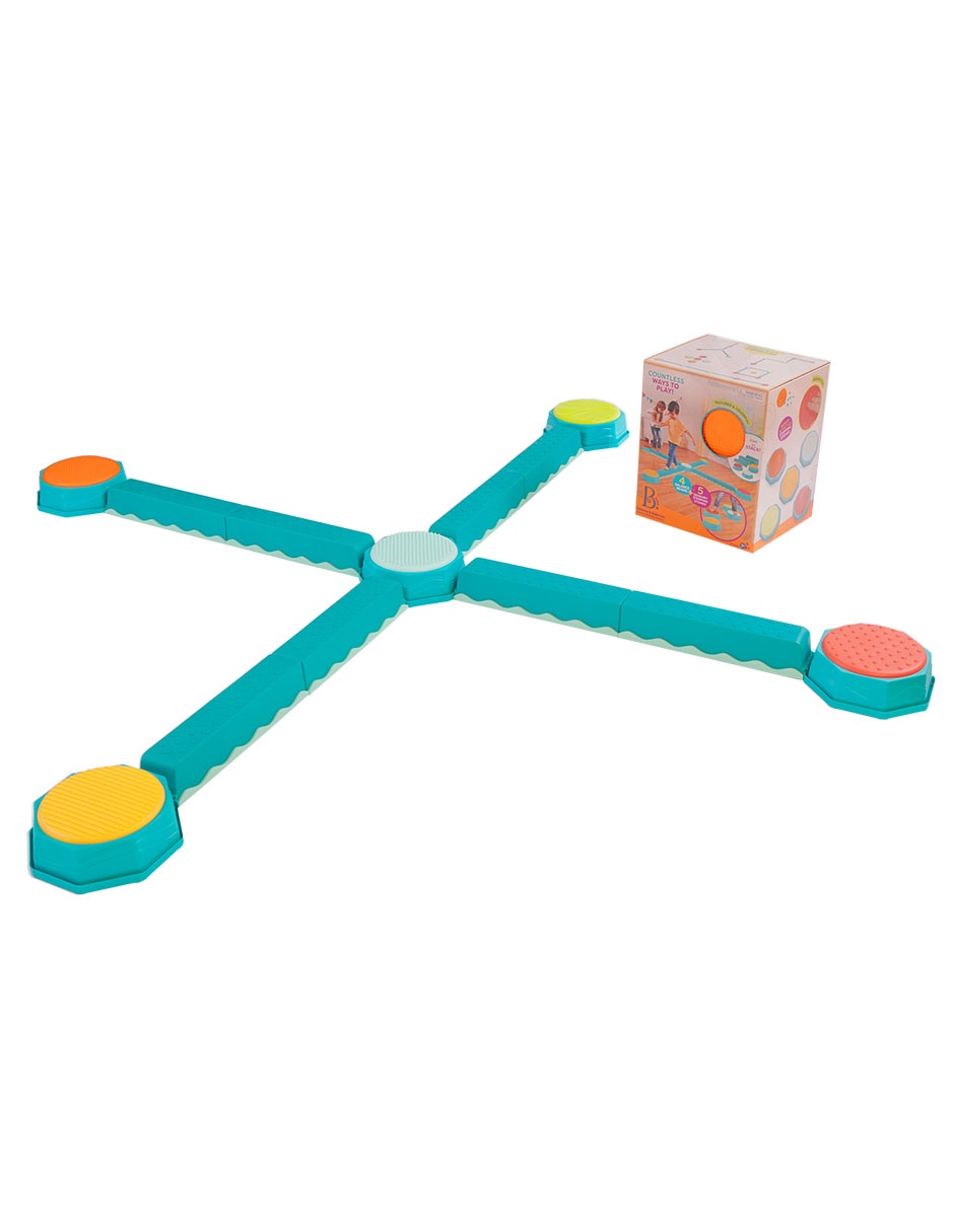 Balance & Build Set Sensory Balance Beam Battat juego didáctico infantil unisex