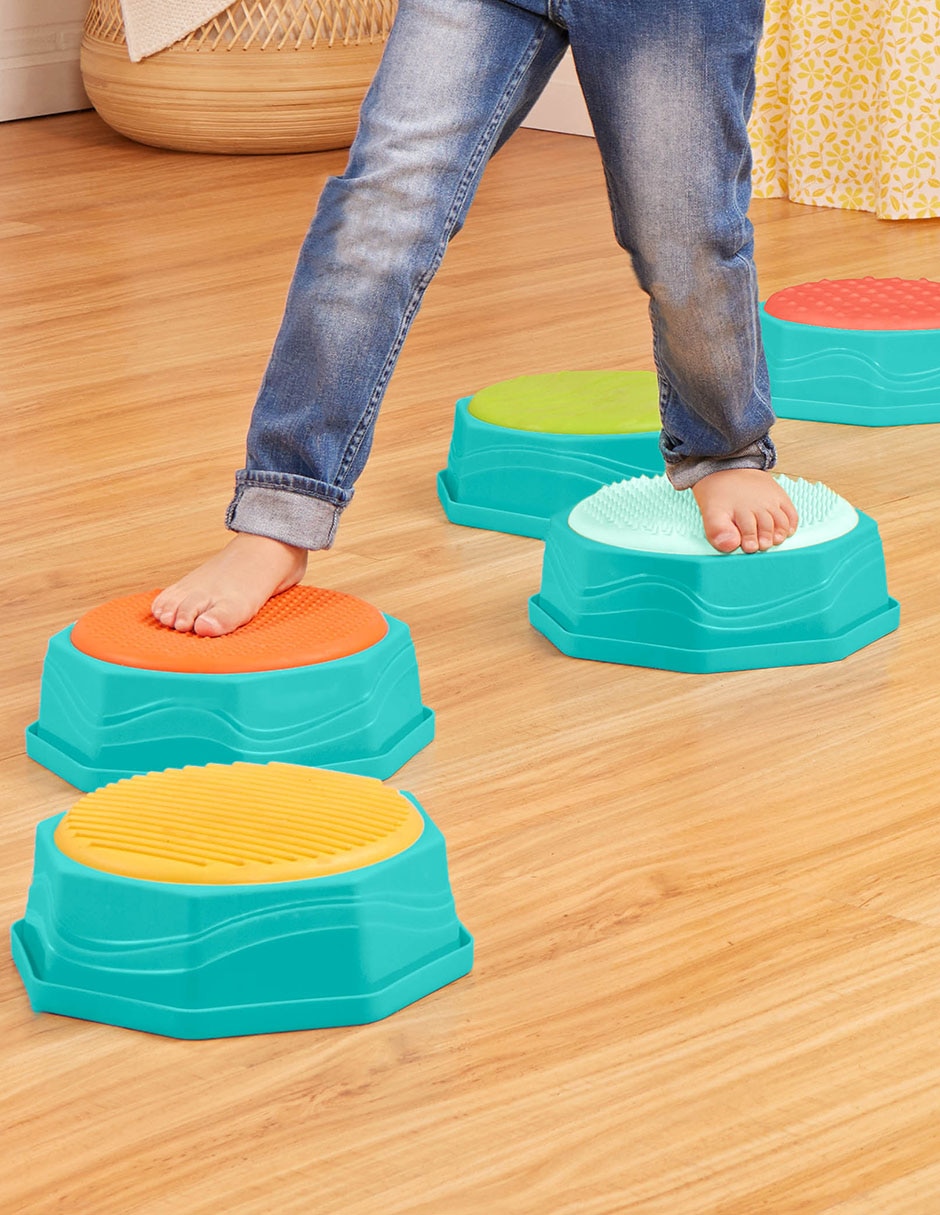 Balance & Build Set Sensory Balance Beam Battat juego didáctico infantil unisex