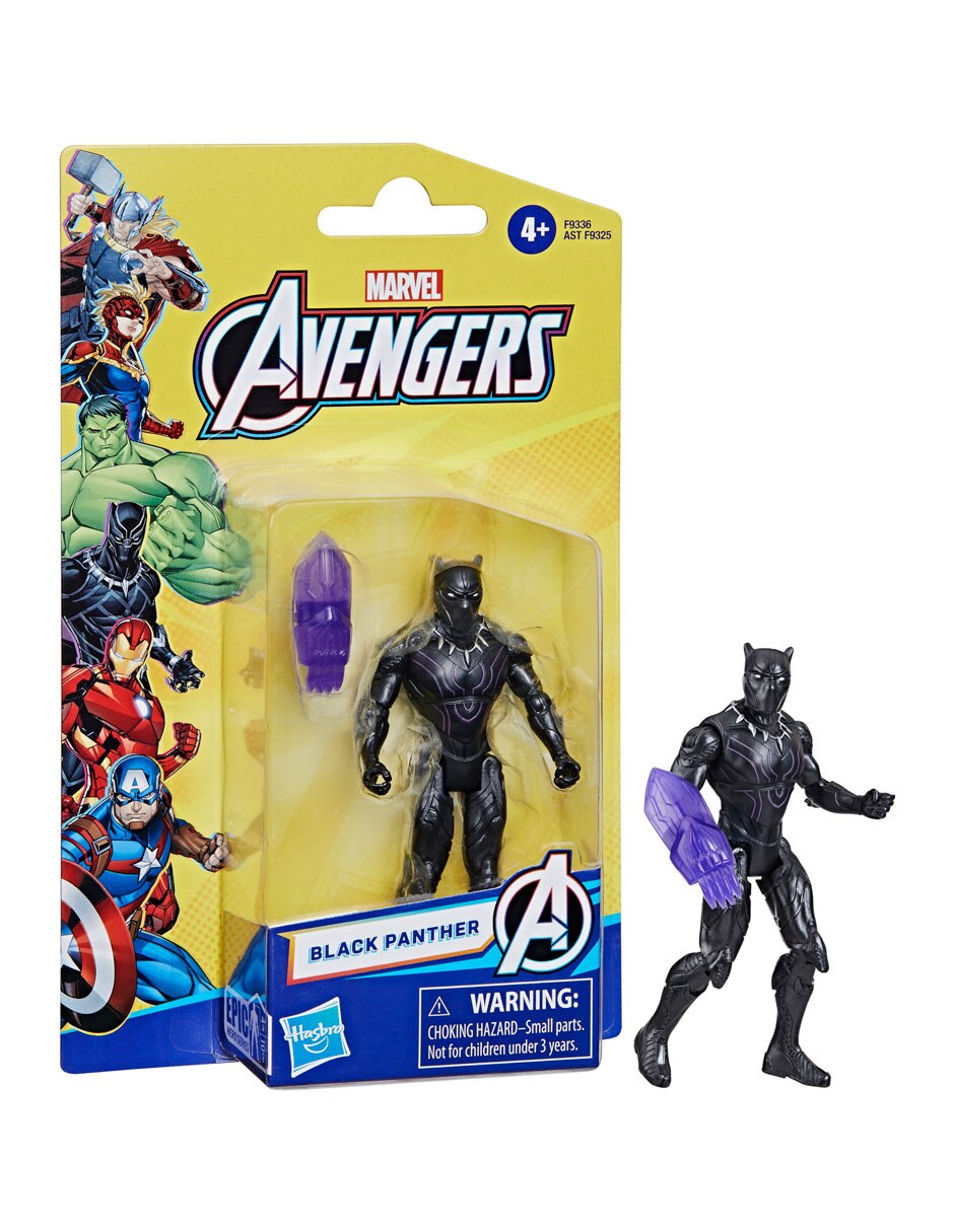 Figura de acción Marvel: Avengers Pantera negra Collectors 3