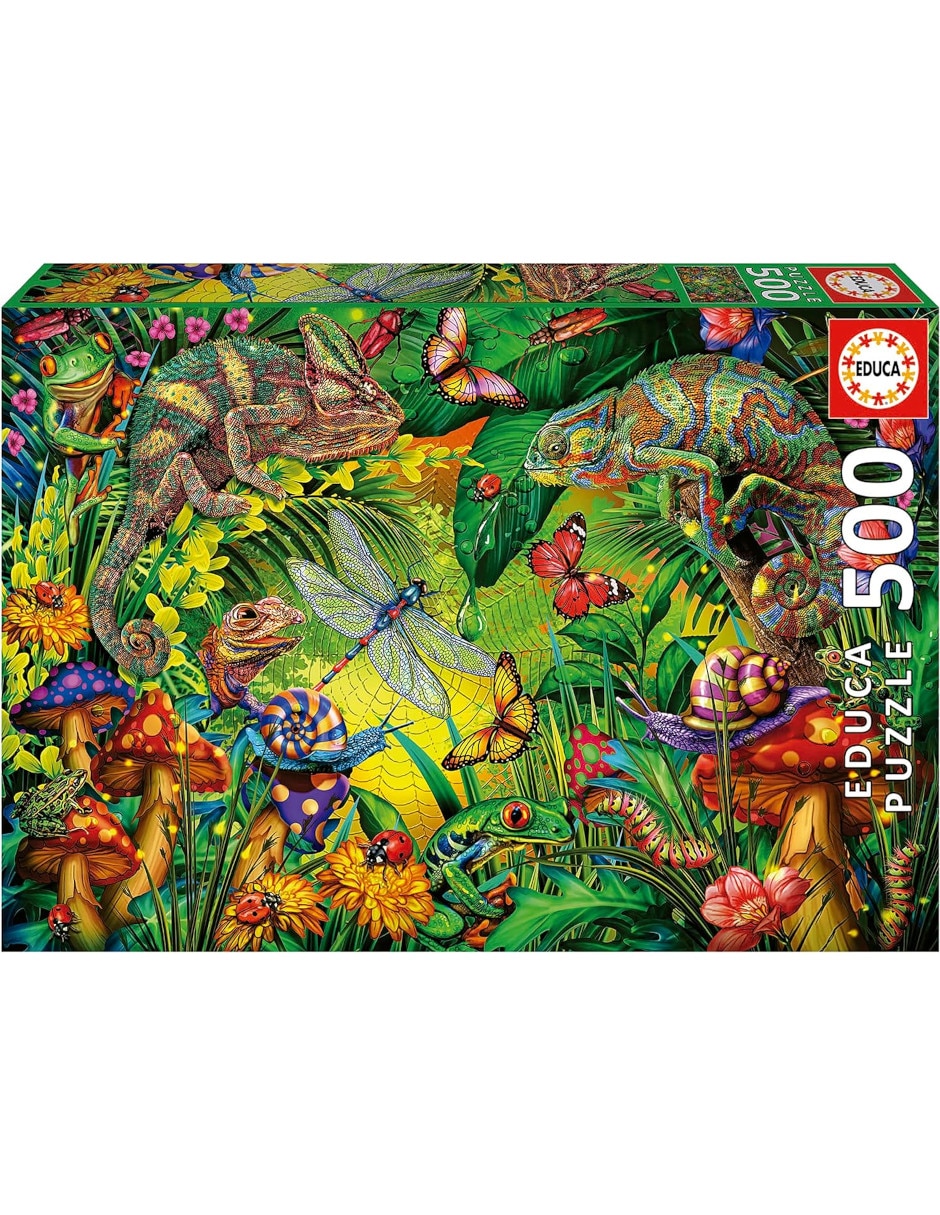 Rompecabezas Bosque Colorido 500 piezas