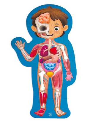 Rompecabezas cuerpo humano 61 piezas 1