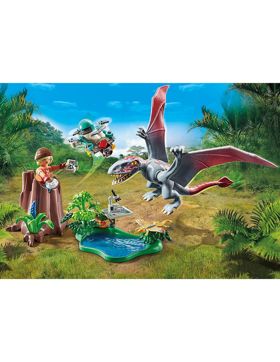 Playmobil Observatorio Del Dimorphodon 71525 Dinos 2