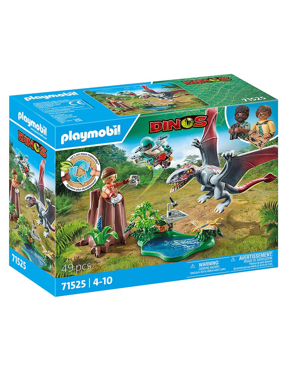 Playmobil Observatorio Del Dimorphodon 71525 Dinos 3