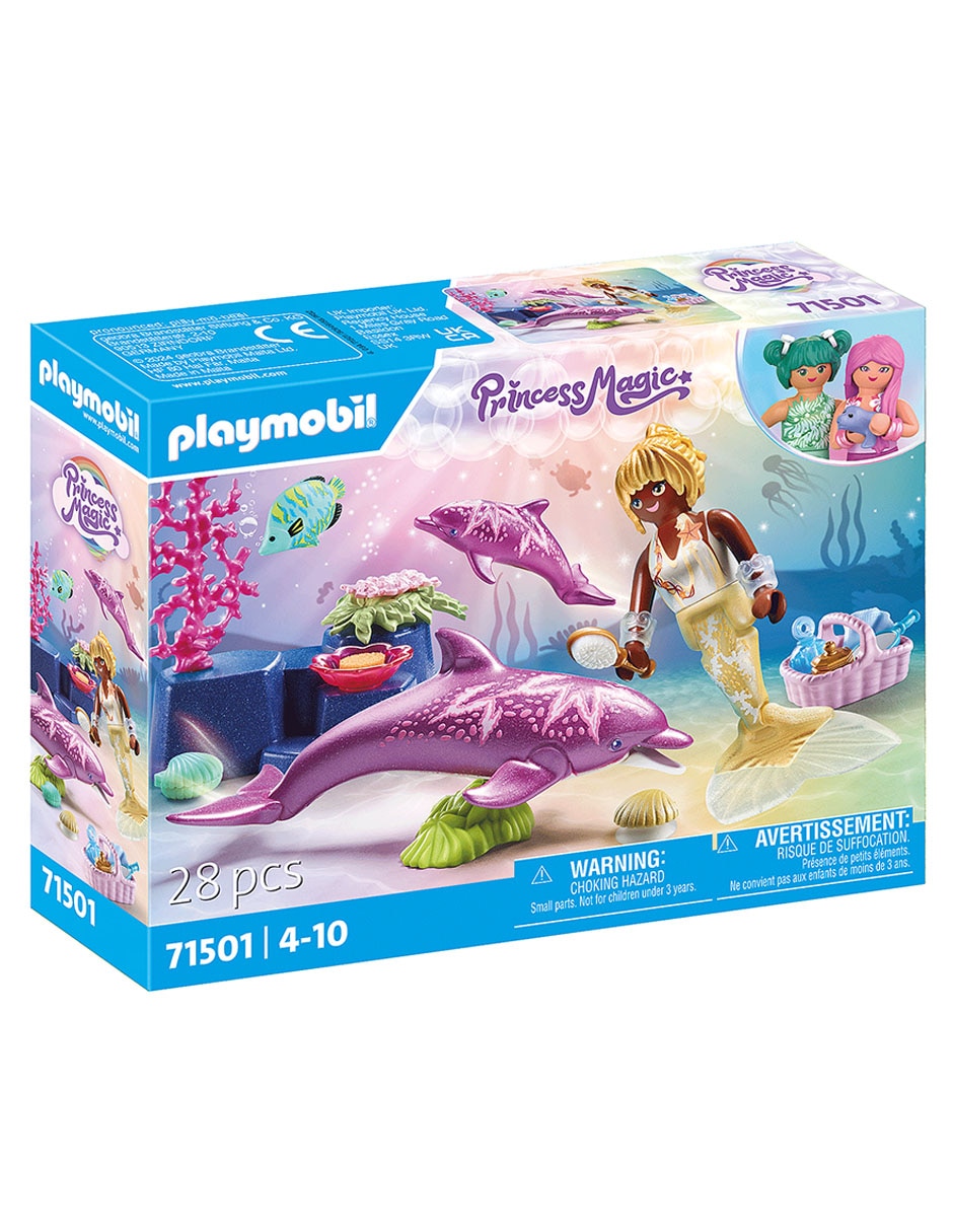 Playmobil Sirena Con Delfines 71501 Princess Magic 4