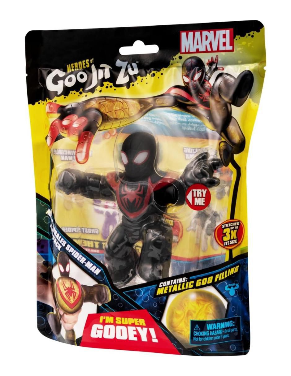 Figura de colección articulada Goo Jit Zu Spider-Man Elástico