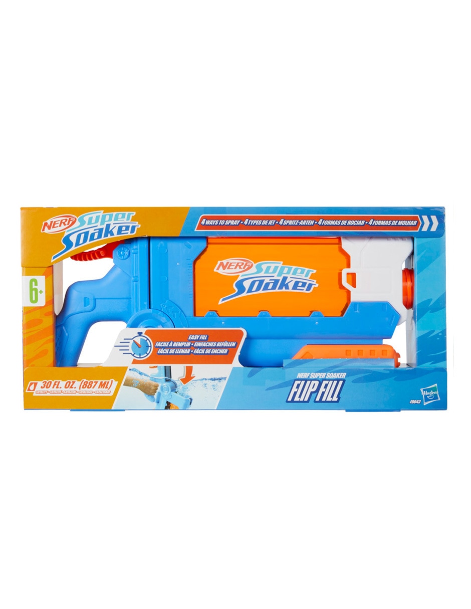 Lanzador de agua Nerf Supersoaker Flip Fill