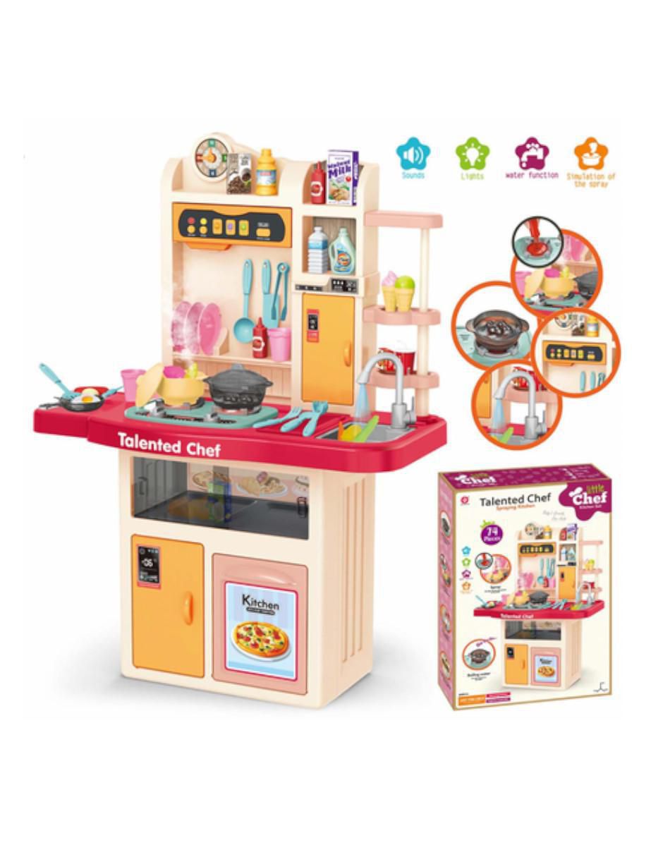Cocina de juguete Pingüe con luz y sonido