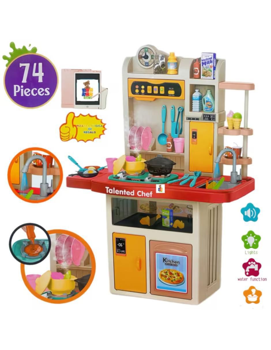 Cocina de juguete Pingüe con luz y sonido