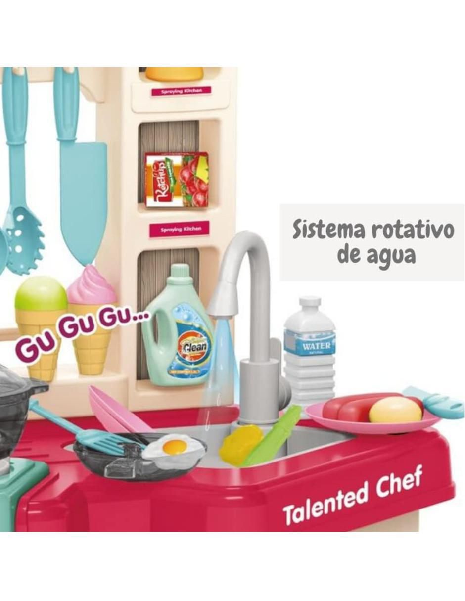 Cocina de juguete Pingüe con luz y sonido