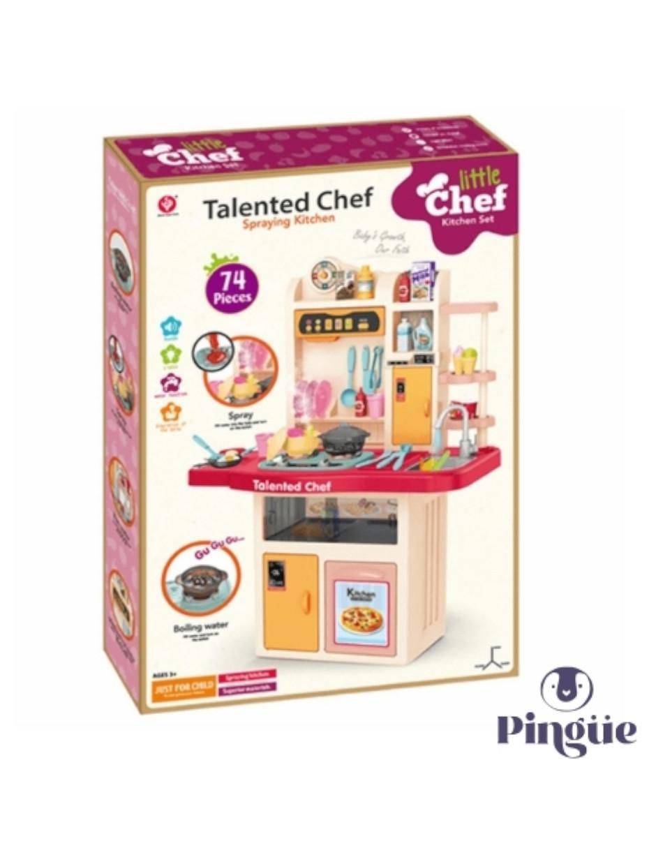 Cocina de juguete Pingüe con luz y sonido