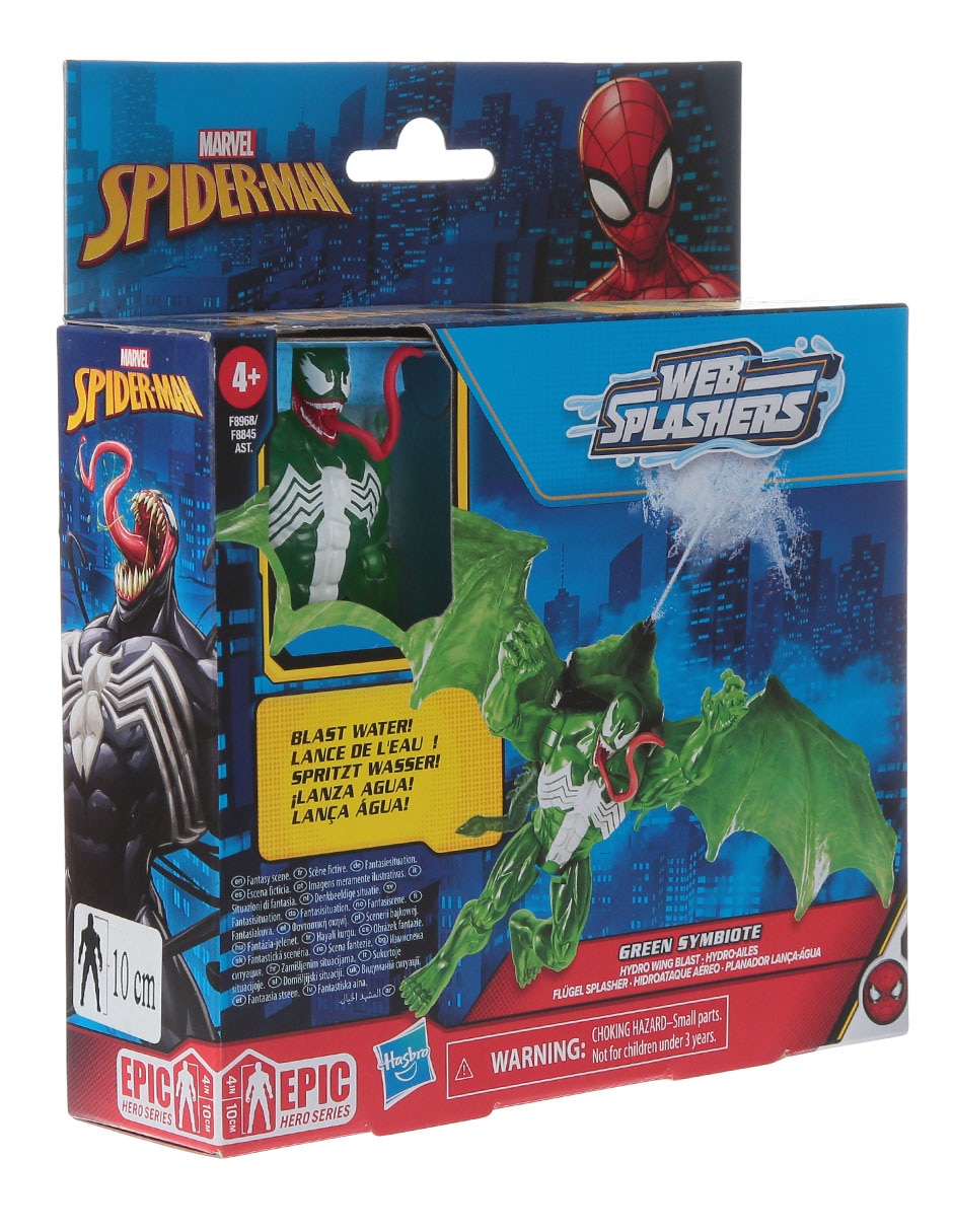 Figura de acción Spider-Man Green Symbiote articulado