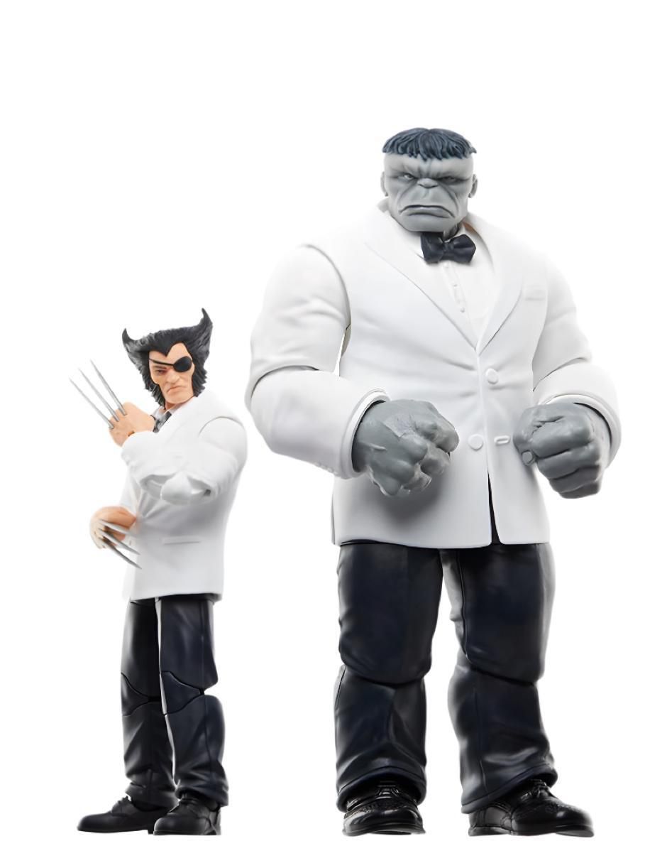 Set figuras acción Marvel Comics Wolverine Deluxe 1