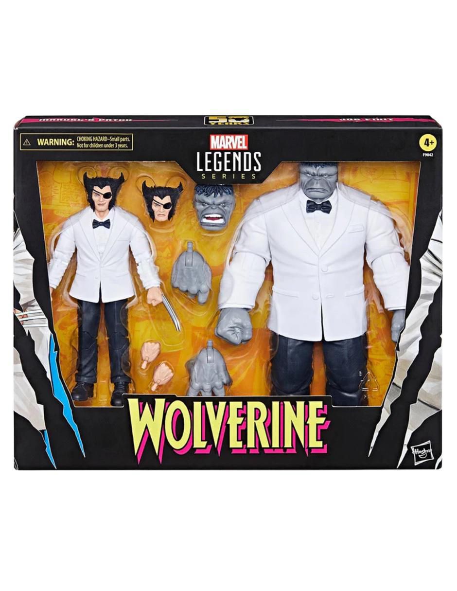 Set figuras acción Marvel Comics Wolverine Deluxe 5
