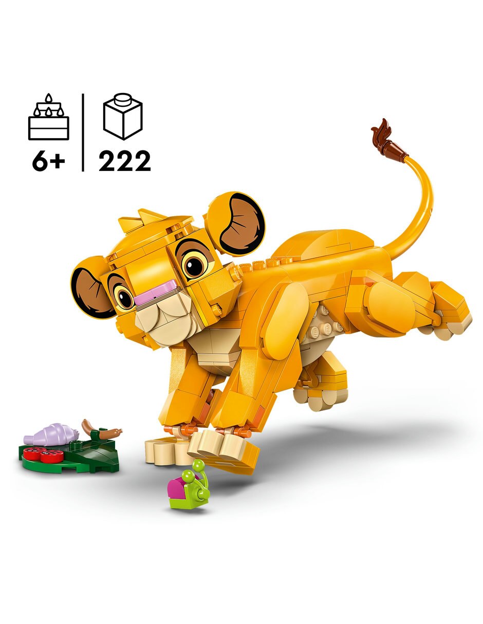 The Lion King El Rey León: Simba Cachorro 43243 Disney Animation 7