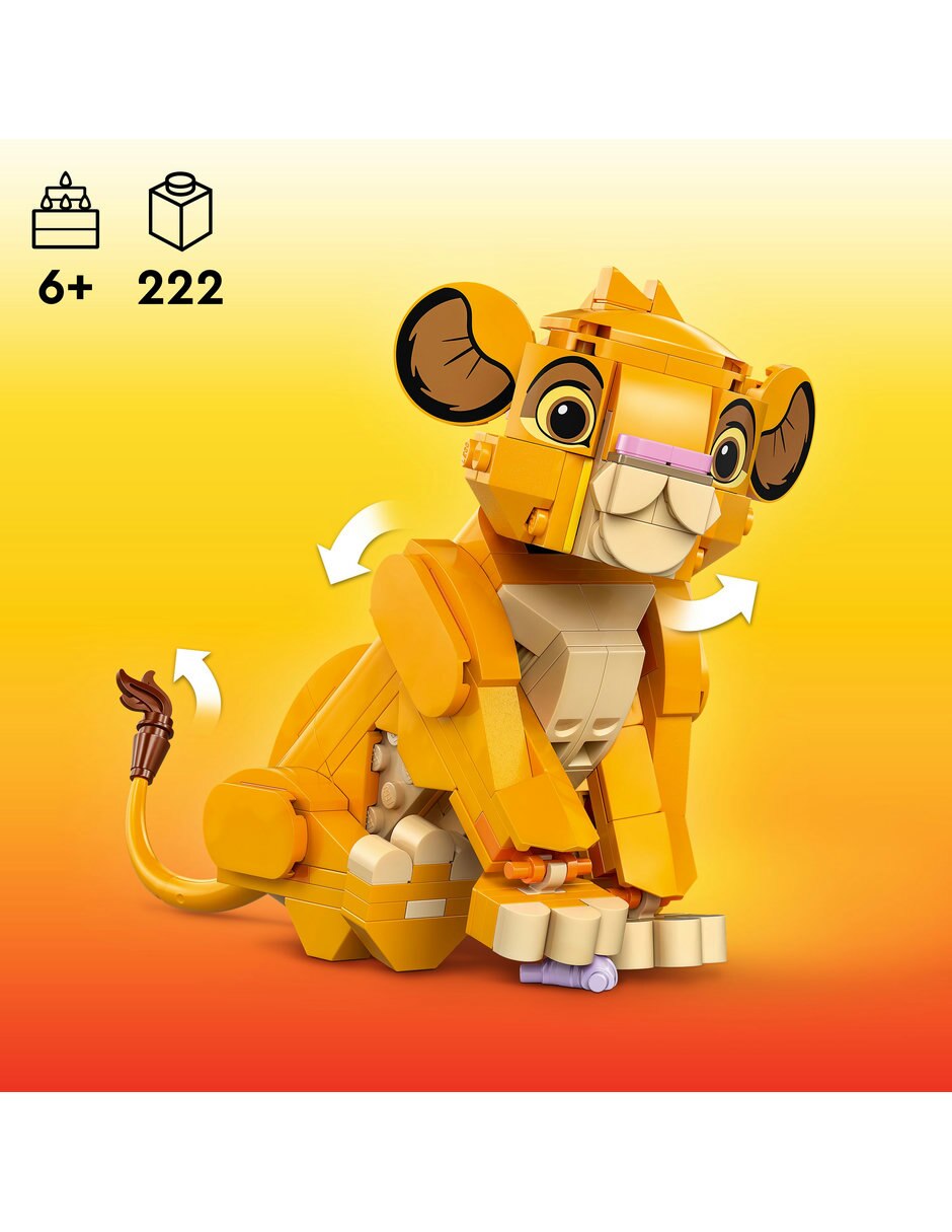 The Lion King El Rey León: Simba Cachorro 43243 Disney Animation 9
