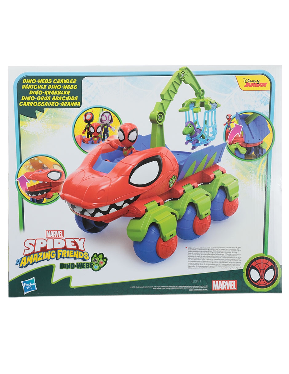 Grúa Marvel Dino-Grúa Arácnida Spidey and his Amazing Friends
